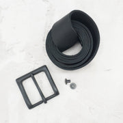 Belt Maker Kit, 8-9 oz, Black / Black / Without | The Leather Guy