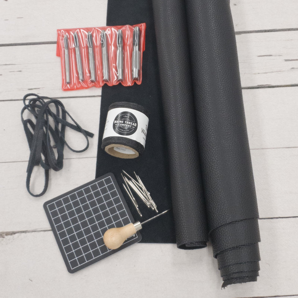 DIY Wrap-Up Boot Moccasin Complete Kit with Guide, Leather, and Tools ...