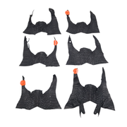 Caiman Project Piece Bundles, Various Colors Genuine Hide, Black Crowns / 6 Pack / Large | The Leather Guy