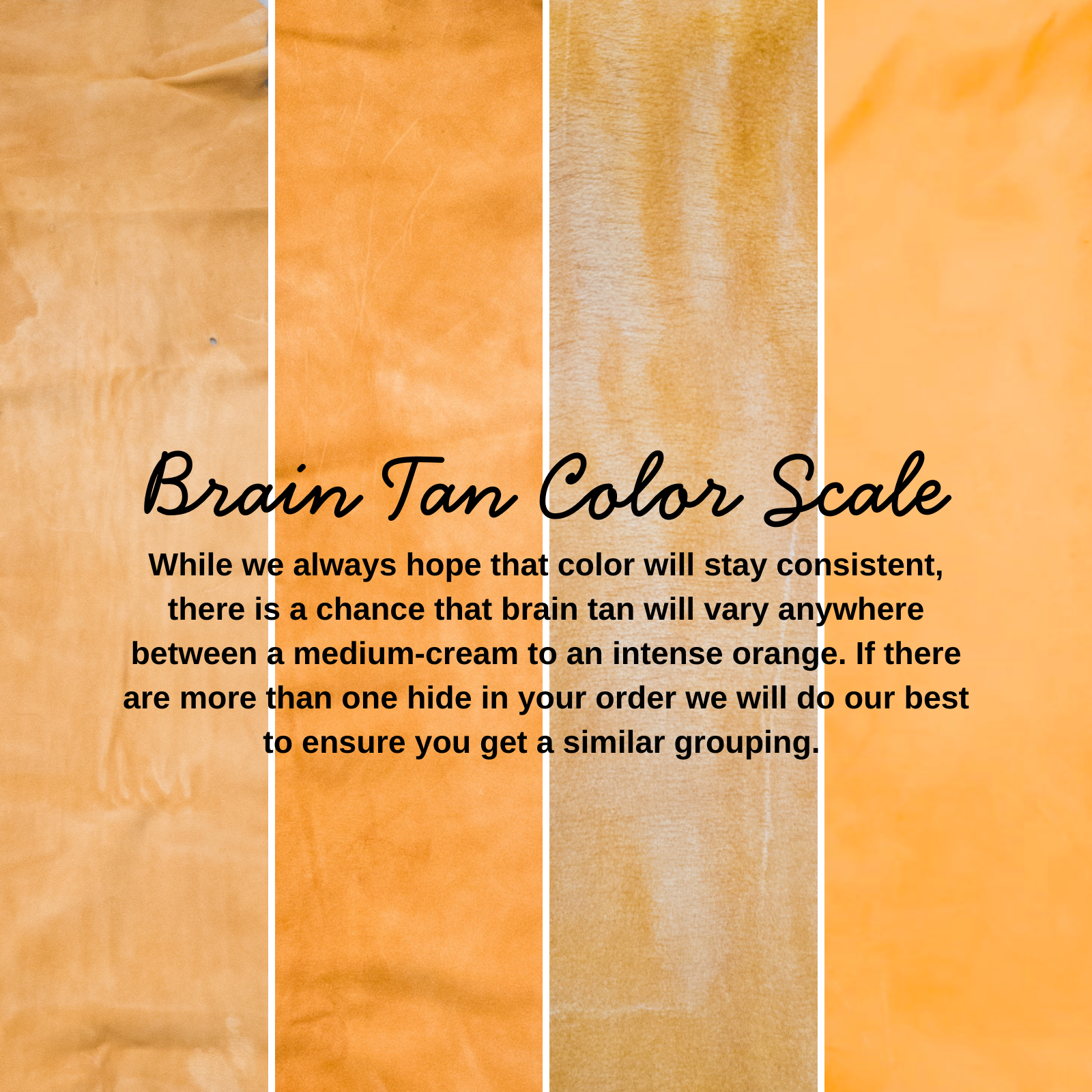 Smoke Commercial Brain Tanned Deer, | The Leather Guy