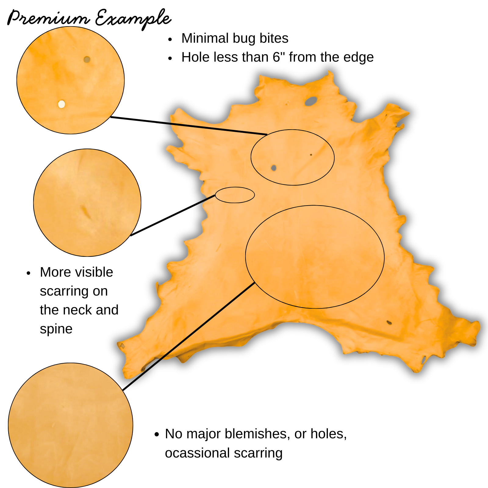 Smoke Commercial Brain Tanned Deer, | The Leather Guy