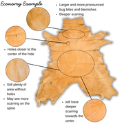 Smoke Commercial Brain Tanned Deer, | The Leather Guy