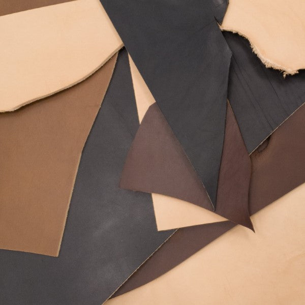 Vegetable Tanned Leather Panels Leather Sheets Leather Pieces Leather Hides  / Distressed Leather / Fianoleather 