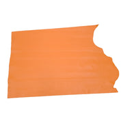 Bronco Orange Crush, 3-3.5 oz Cow Hides, Starting Lineup, Middle Piece / 6.5-7.5 Sq Ft | The Leather Guy