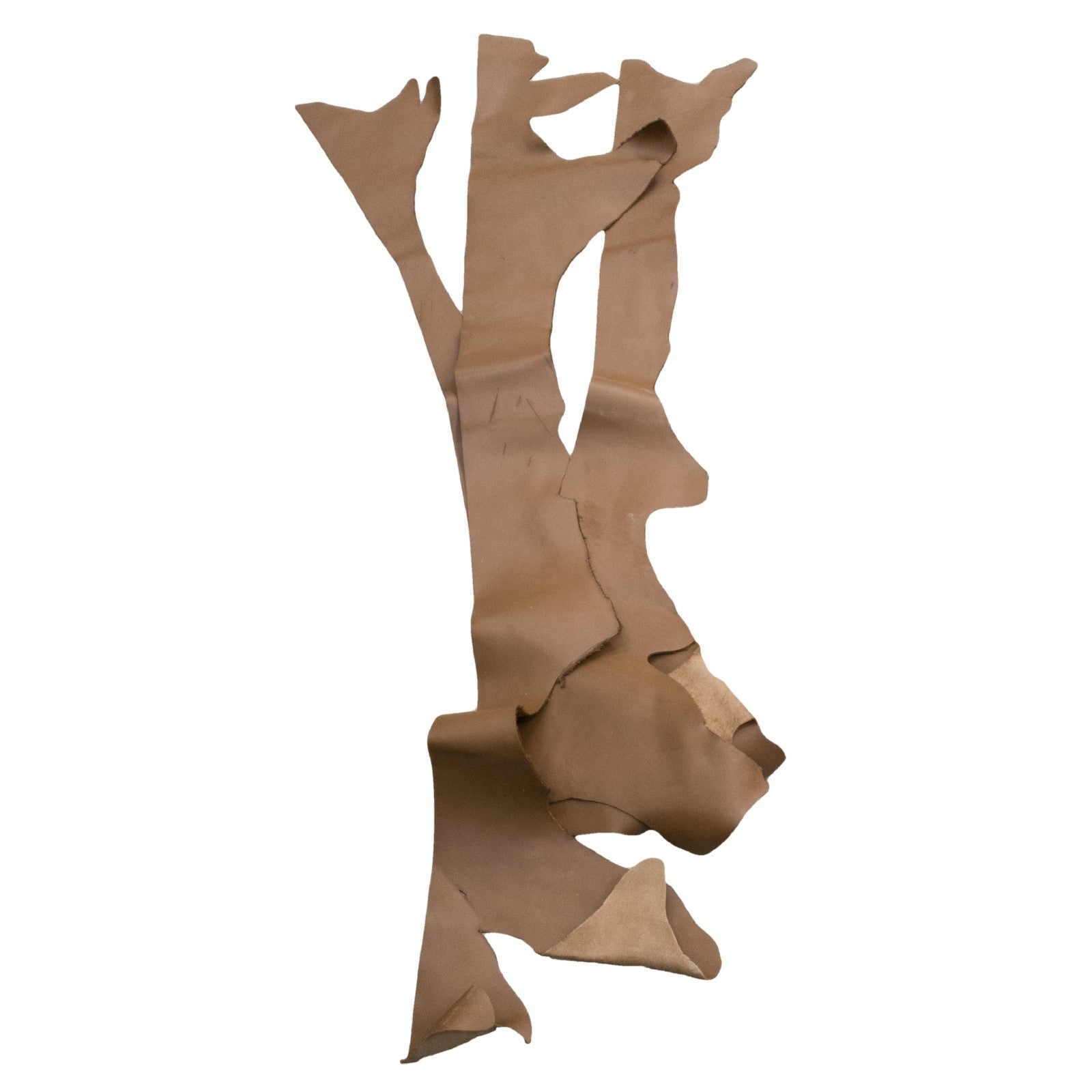 Medium Brown, 2-4 SqFt, 3-5 oz, Chrome Tanned Bellies, | The Leather Guy