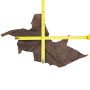 Ostrich, 1-2 Sq Ft, Project Pieces, Dark Browns / 1 Sq Ft / 6 | The Leather Guy