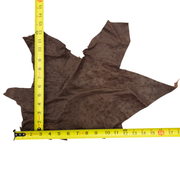 Ostrich, 1-2 Sq Ft, Project Pieces, Dark Browns / 1 Sq Ft / 4 | The Leather Guy