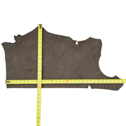 Safari Brown, 3-4 oz, Project Pieces, Genuine Wildebeest Hides, 2.5 Sq Ft | The Leather Guy