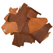 Genuine Shark Leather Scrap, 3 - 5 oz, Mixed Colors Remnant Bag, Large / Brown / 1 LB | The Leather Guy