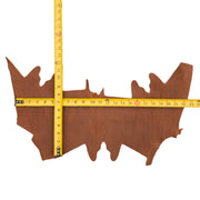 Genuine Shark Leather Project Pieces, 3 - 5 oz, Mixed Colors Remnant Bag, Brown / 5 (1 Sq Ft) | The Leather Guy