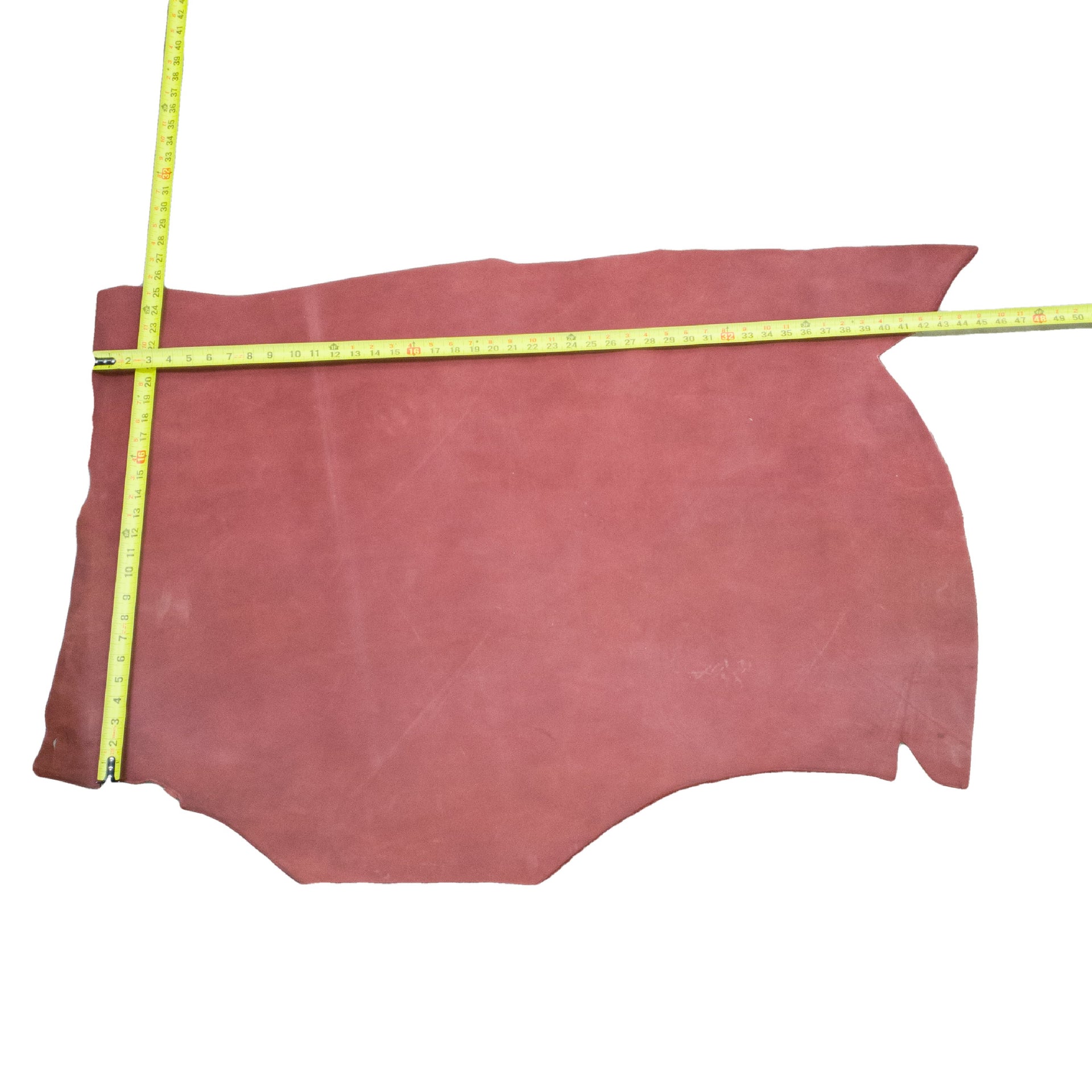 Colored, 4-18 Sq Ft, Oil Tan Project Pieces, Bombardier Burgundy (3-3.5oz) / 7 / 2 | The Leather Guy