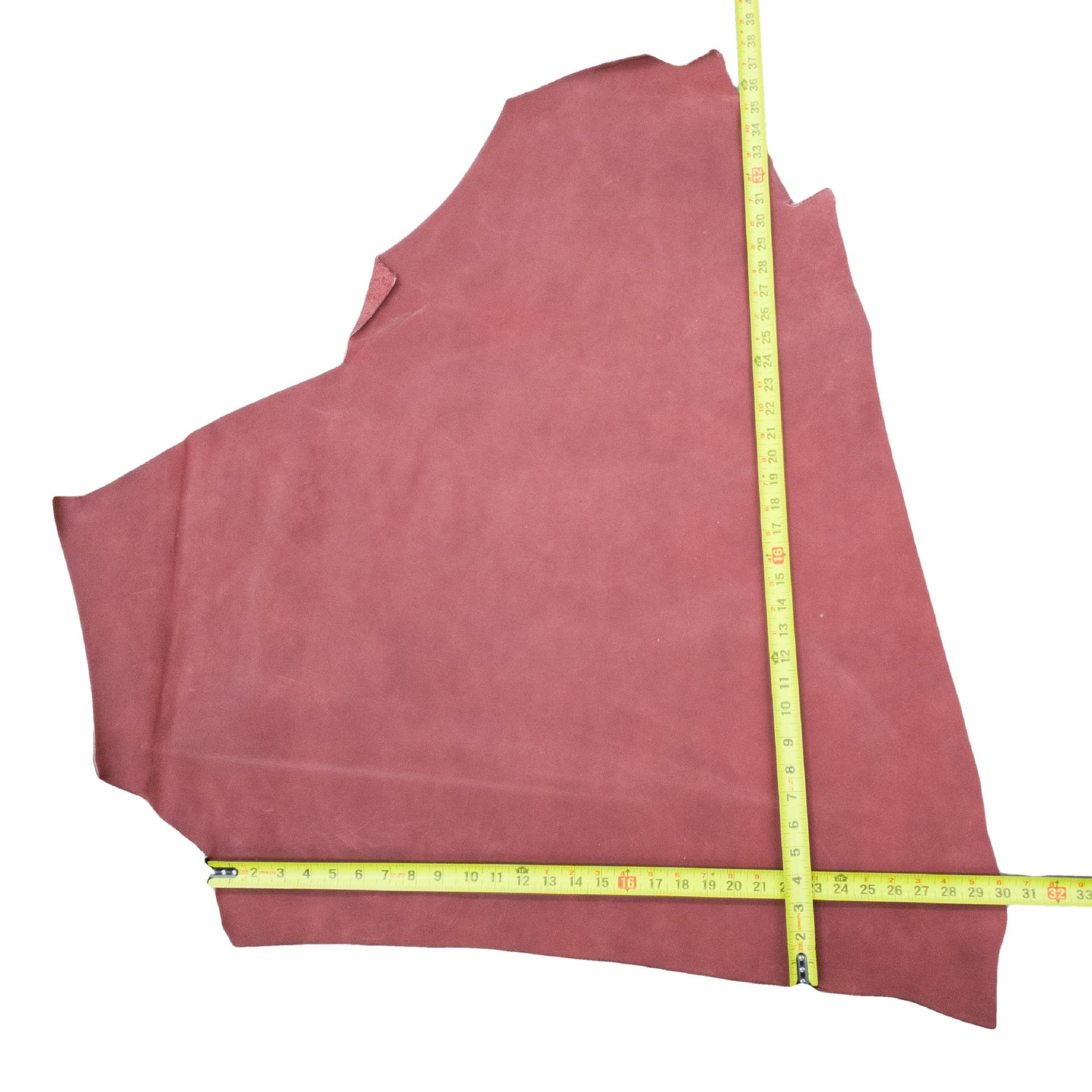Colored, 4-18 Sq Ft, Oil Tan Project Pieces, Bombardier Burgundy (3-3.5oz) / 6 / 1 | The Leather Guy