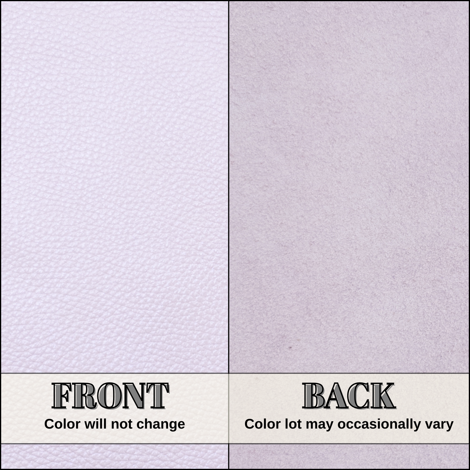 Soft Purple Cowhide Leather – Pebble Grain 3–4 oz | Cottage Lavender, | The Leather Guy
