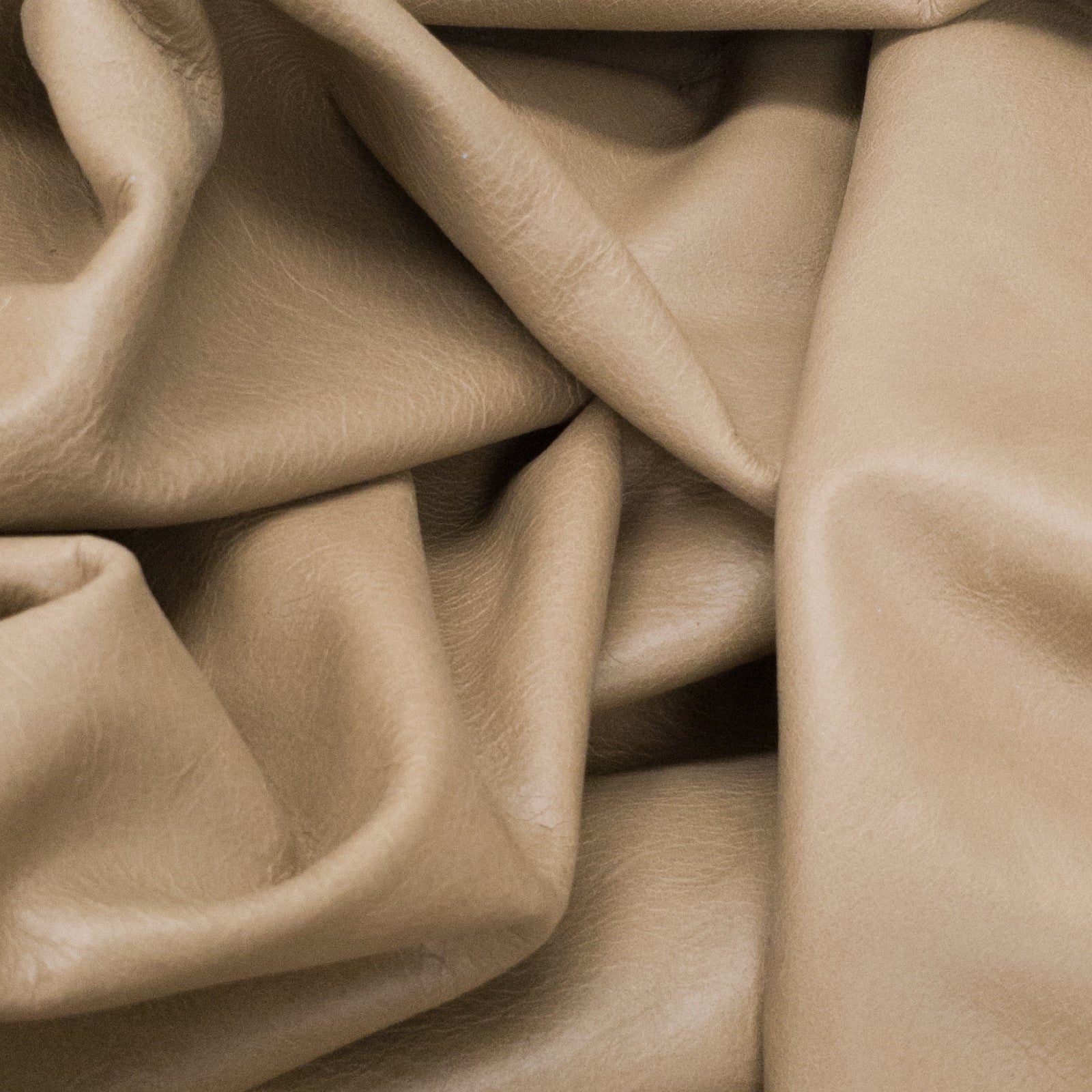 Neutrals, 2-4 oz, 25-64 SqFt, Full Upholstery Cow Hides, Camel Tan - Low Grade / 41-48 / 2-3 | The Leather Guy