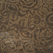Fashion Embossed, Non-Stock Handbag Cowhide Pre-Cuts, Chocolate Rose / 4x6 | The Leather Guy
