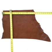Redcliff Clay Brown, 4-5 oz, 2-4 Sq Ft, Genuine Elephant Hides, 1 / Hide 2 | The Leather Guy