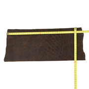 Genuine Elephant Leather Hides, Cognac Safari Non-Stock, 4-5 oz, 1-4 Sq Ft, 2 (4 Sq Ft) | The Leather Guy