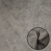 Cool Tones Cowhide Solid Color Grainy Precuts 2-3oz, Dark Grey Cracks / 4 x 6 | The Leather Guy