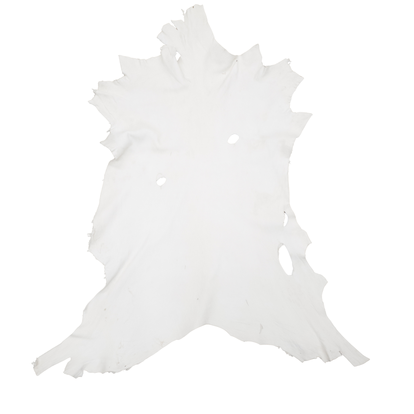White, 3-5 oz, 5-16 SF, Colorado Buckskin Deer Hides, Craft / 5-7 / 3-4 oz | The Leather Guy