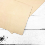 Natural Veg Tan Leather Sheets – Journal Sizes (Multiple Weights) | Artisan's Choice, | The Leather Guy
