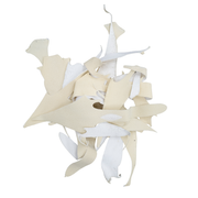 Stingray Leather Scrap, 3-4 oz, Cream Colored Remnant Bag, | The Leather Guy