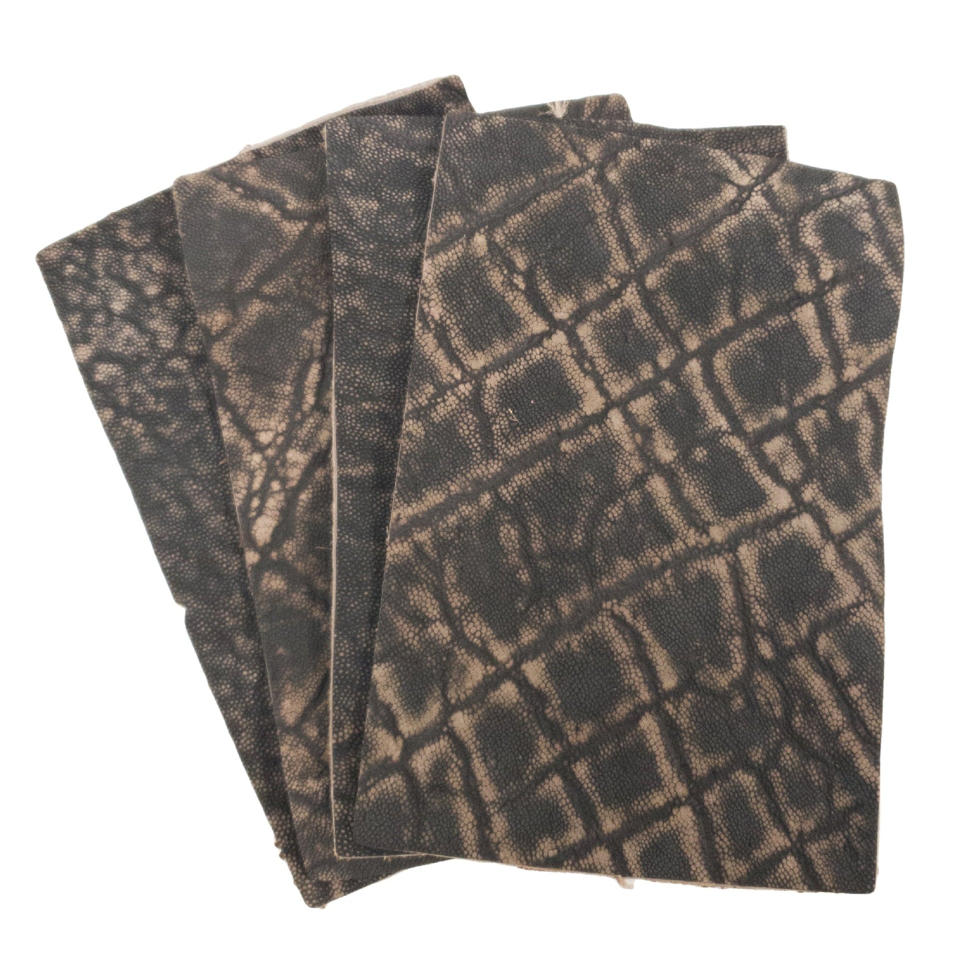 Genuine Elephant Nonstock Pre-cuts, 4.5-5.5 oz, Various Colors, Creek-bed Tan / 4" x 6" | The Leather Guy