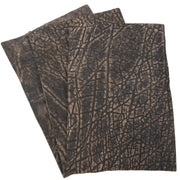 Genuine Elephant Nonstock Pre-cuts, 4.5-5.5 oz, Various Colors, Creek-bed Tan / 6.3" x 9.25" | The Leather Guy