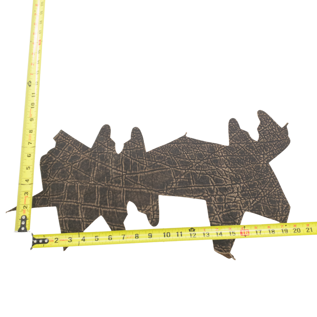 Genuine Elephant Nonstock Project Pieces, 4.5-5.5 oz, 0.5-1.5 Sq Ft, Creek-Bed Tan / < 1 Sq Ft / Hide 1 | The Leather Guy