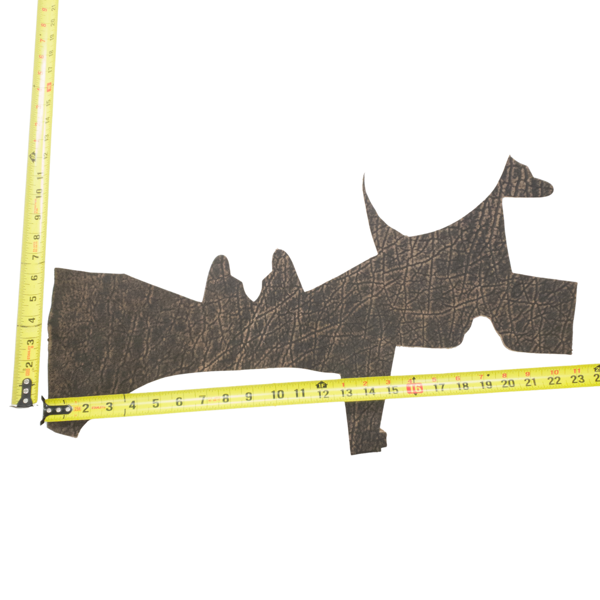 Genuine Elephant Nonstock Project Pieces, 4.5-5.5 oz, 0.5-1.5 Sq Ft, Creek-Bed Tan / < 1 Sq Ft / Hide 2 | The Leather Guy