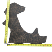Genuine Elephant Nonstock Project Pieces, 4.5-5.5 oz, 0.5-1.5 Sq Ft, Creek-Bed Tan / < 1 Sq Ft / Hide 3 | The Leather Guy