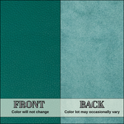 Sea Green Cowhide Leather – Pebble Grain 3–4 oz | Deep Atlantic Ocean Green, | The Leather Guy