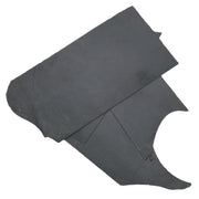 Cow Leather Large Scrap Black Heavy hide pieces 3 pound Bag,  | The Leather Guy