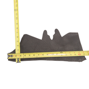 Genuine Hippo Project Pieces, 4-5 oz, 1-4 Sq Ft, Safari Dark Chocolate / < 1 Sq Ft / Hide 1 | The Leather Guy