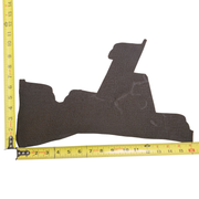 Genuine Hippo Project Pieces, 4-5 oz, 1-4 Sq Ft, Safari Dark Chocolate / < 1 Sq Ft / Hide 6 | The Leather Guy