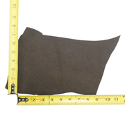Genuine Hippo Project Pieces, 4-5 oz, 1-4 Sq Ft, Safari Dark Chocolate / < 1 Sq Ft / Hide 9 | The Leather Guy