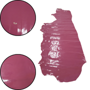 Solid Colors, Patent Cow Handbag Leather, Sides and Project Pieces, Low-Grade Dark Blush / Side / 18-20 Sq Ft | The Leather Guy