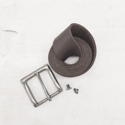 Belt Maker Kit, 8-9 oz, Dark Brown / Gun Metal / Without | The Leather Guy