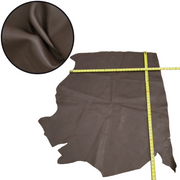Dark Browns, 3-16 Sq Ft Upholstery Cowhide Project Pieces, Dark Chocolate / 9 / 1 | The Leather Guy