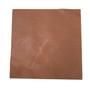 Grunge Branded Pre-cuts, 5-6 oz Oil Tan, Limited Stock Pre-cuts, 4 (12"x12") Dove (Red Brown) | The Leather Guy