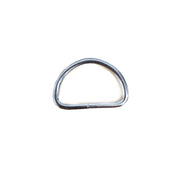 3/4" D Rings – Nickel Plated Steel (10 Pack), | The Leather Guy