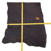 Two-Tone Kenyan Brown, 4-5 oz, 1-5 Sq Ft, Genuine Elephant Hides, 6 / Hide 1 | The Leather Guy