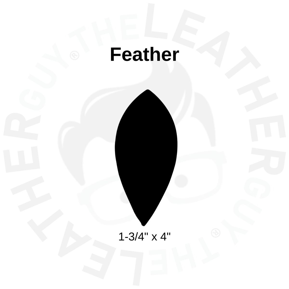 Natural Veg Tan Leather Feather Earring Blanks – Die-Cut | Artisan's Choice, | The Leather Guy