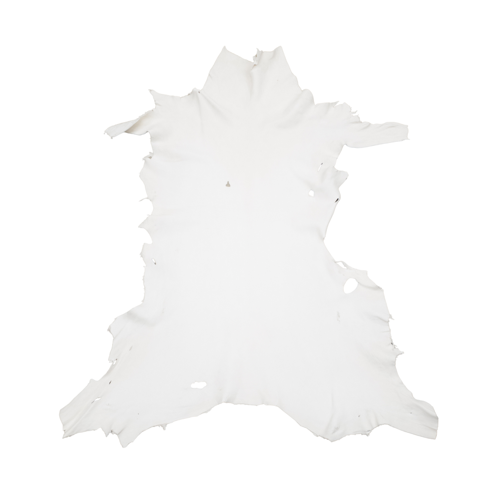 White, 3-5 oz, 5-16 SF, Colorado Buckskin Deer Hides, Economy / 5-7 / 3-4 oz | The Leather Guy