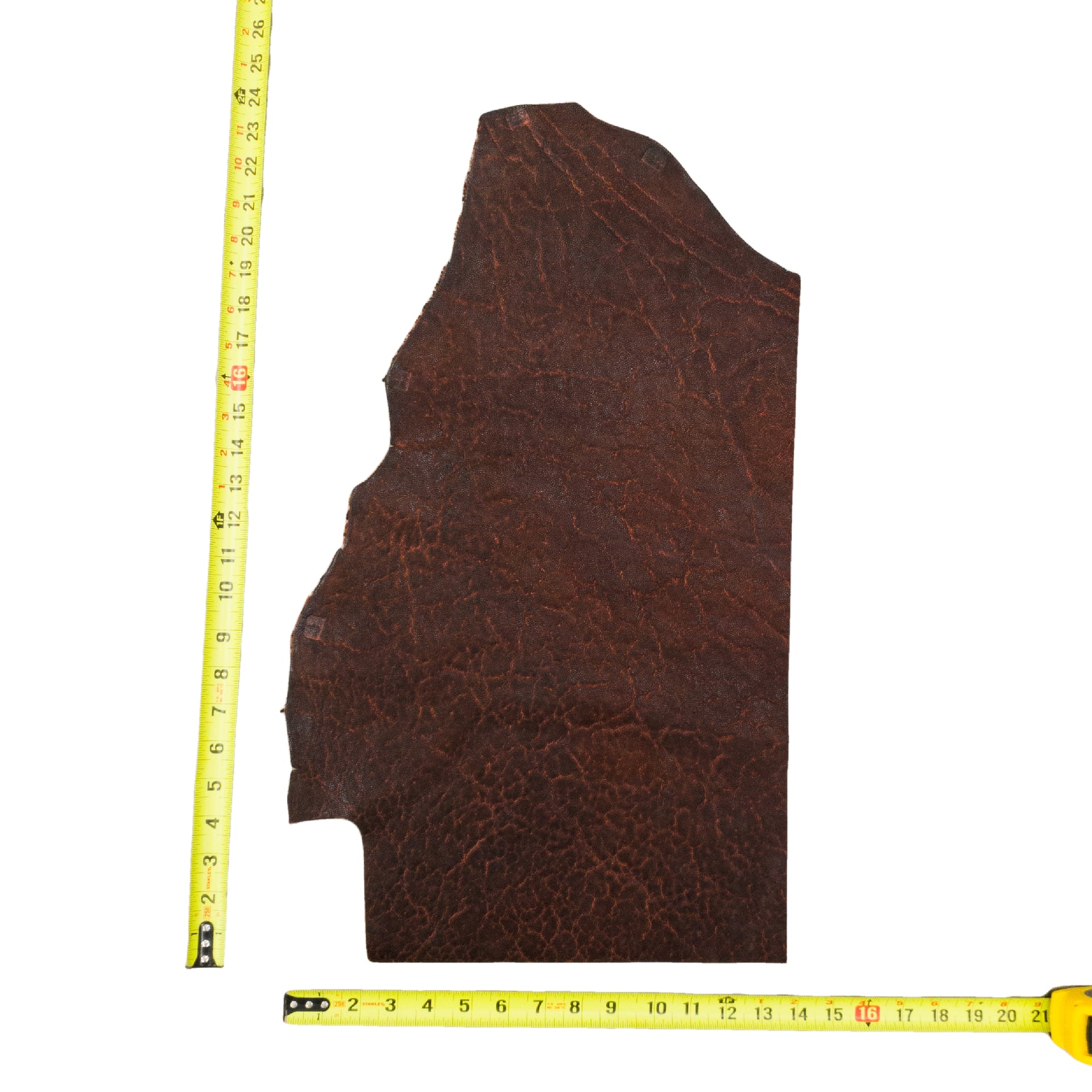 Zimbabwe Brown, 4-5 oz, 2-3 Sq Ft, Genuine Elephant Hides, 1 / Hide 1 | The Leather Guy