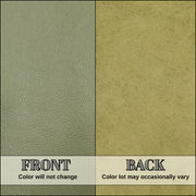 Army Green Cowhide Leather – Pebble Grain 3–4 oz | Fort Bliss Green, | The Leather Guy