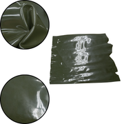 Solid Colors, Patent Cow Handbag Leather, Sides and Project Pieces, Fancy Fern Green / Project Piece (Middle) / 6.5-7.5 Sq Ft | The Leather Guy