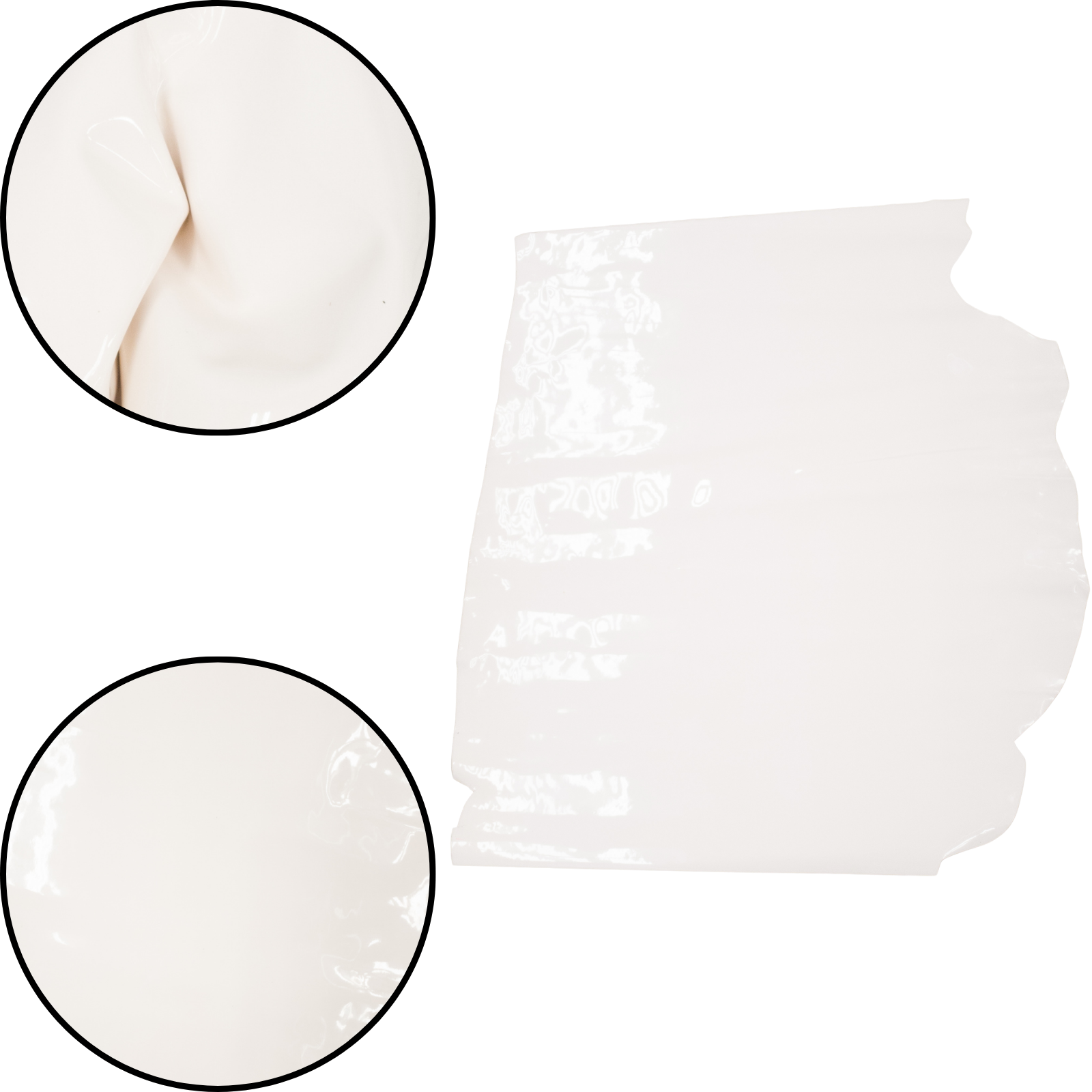 Solid Colors, Patent Cow Handbag Leather, Sides and Project Pieces, | The Leather Guy