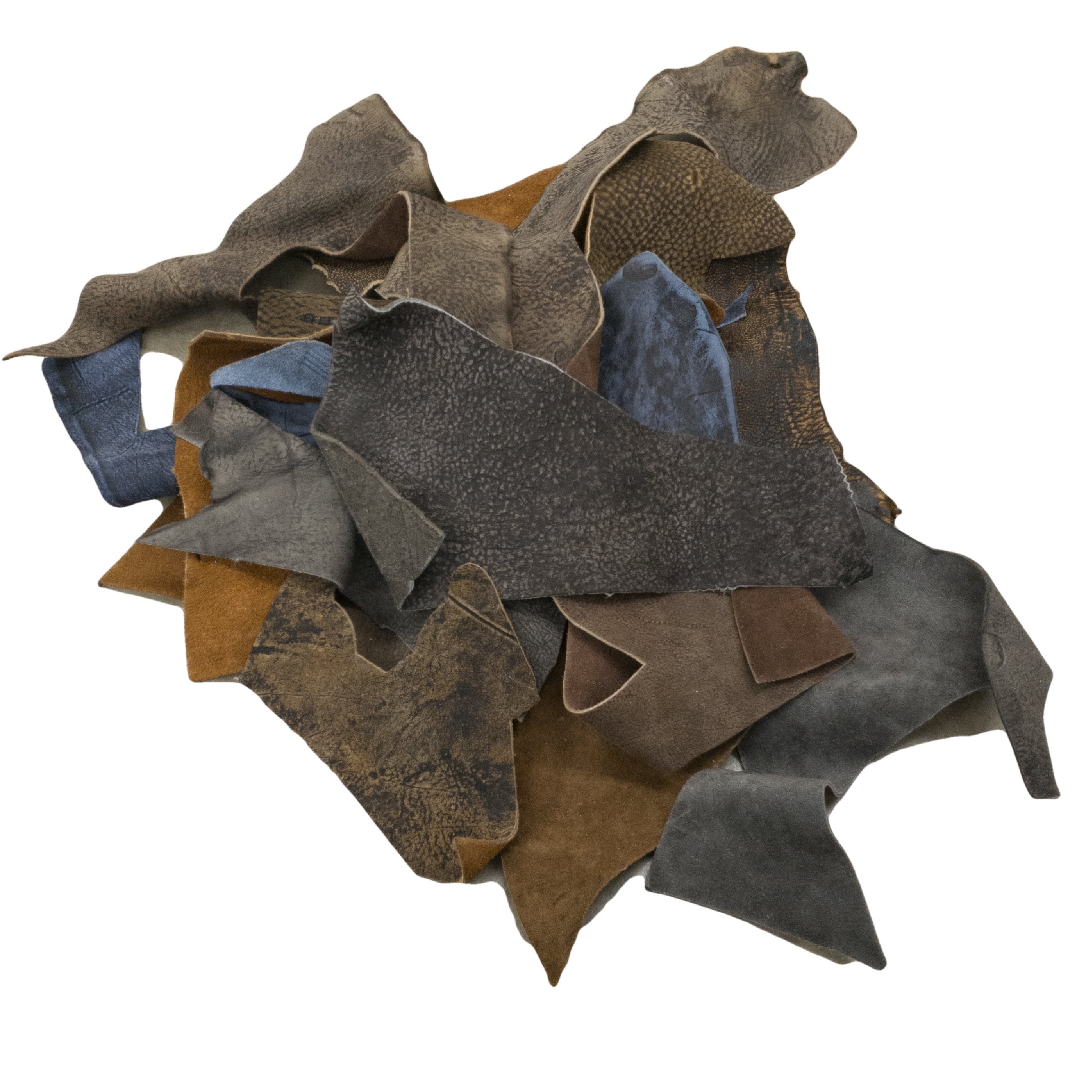 Genuine Giraffe Leather, 4.5 - 5.5 oz, Chrome Tan Scrap | The