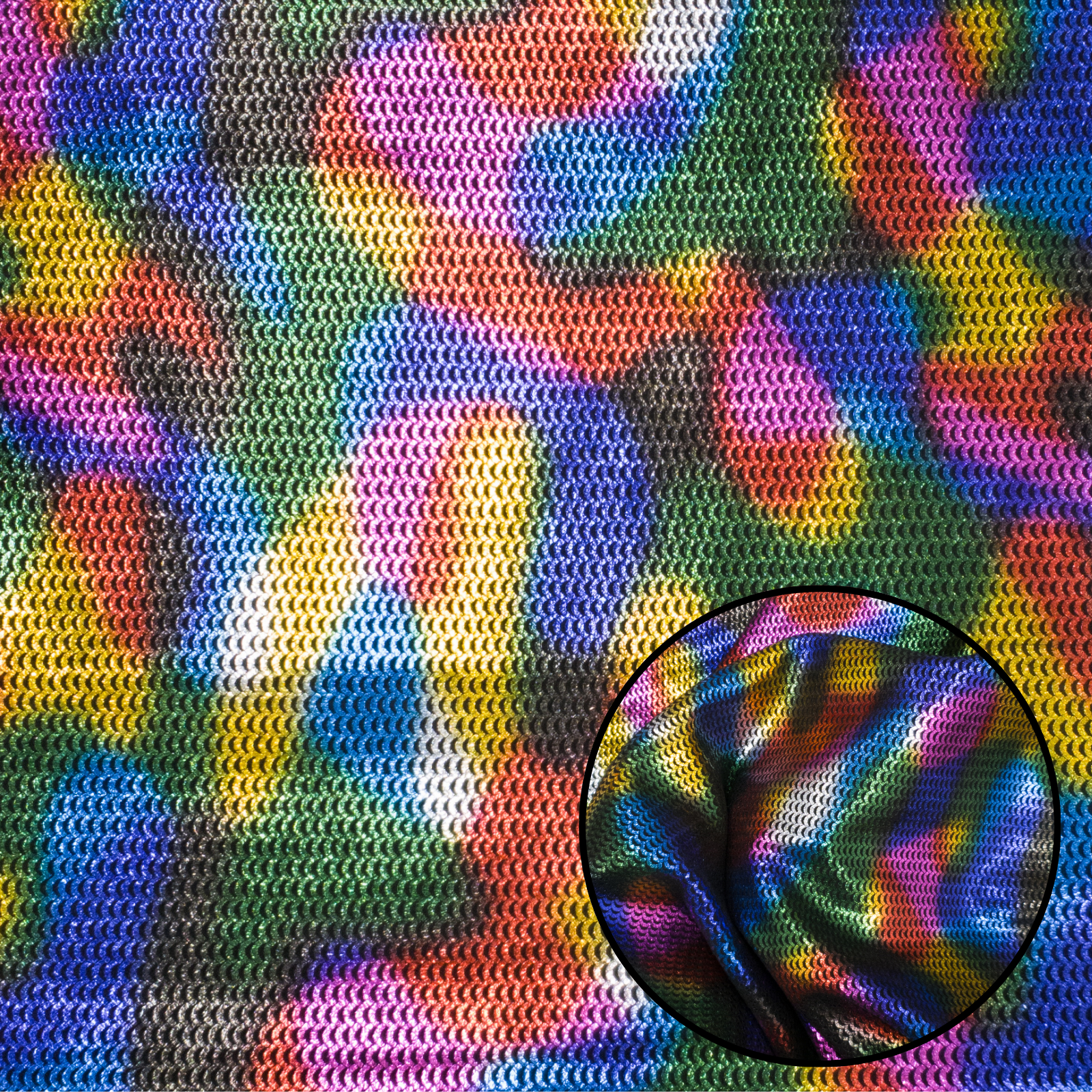 Sweet Summer, 2-4 oz Fashion, Limited Stock Pre-cuts, Rainbow Camo / 4 x 6 | The Leather Guy