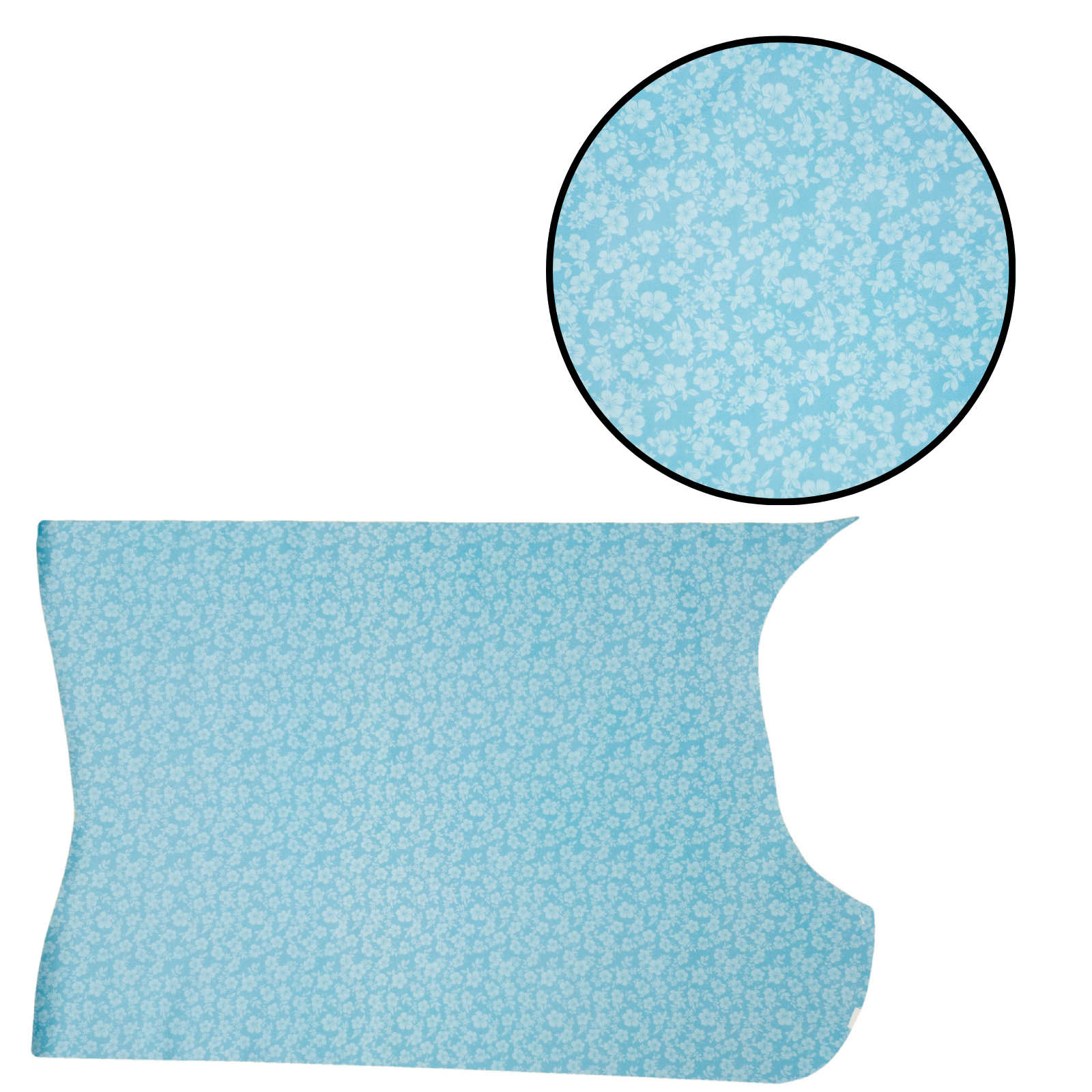 Fashion, 4-8 Sq Ft, Limited Stock Cowhide Project Pieces, Hibiscus Blue / 6.5-7.5 (MIDDLE) / 1 | The Leather Guy